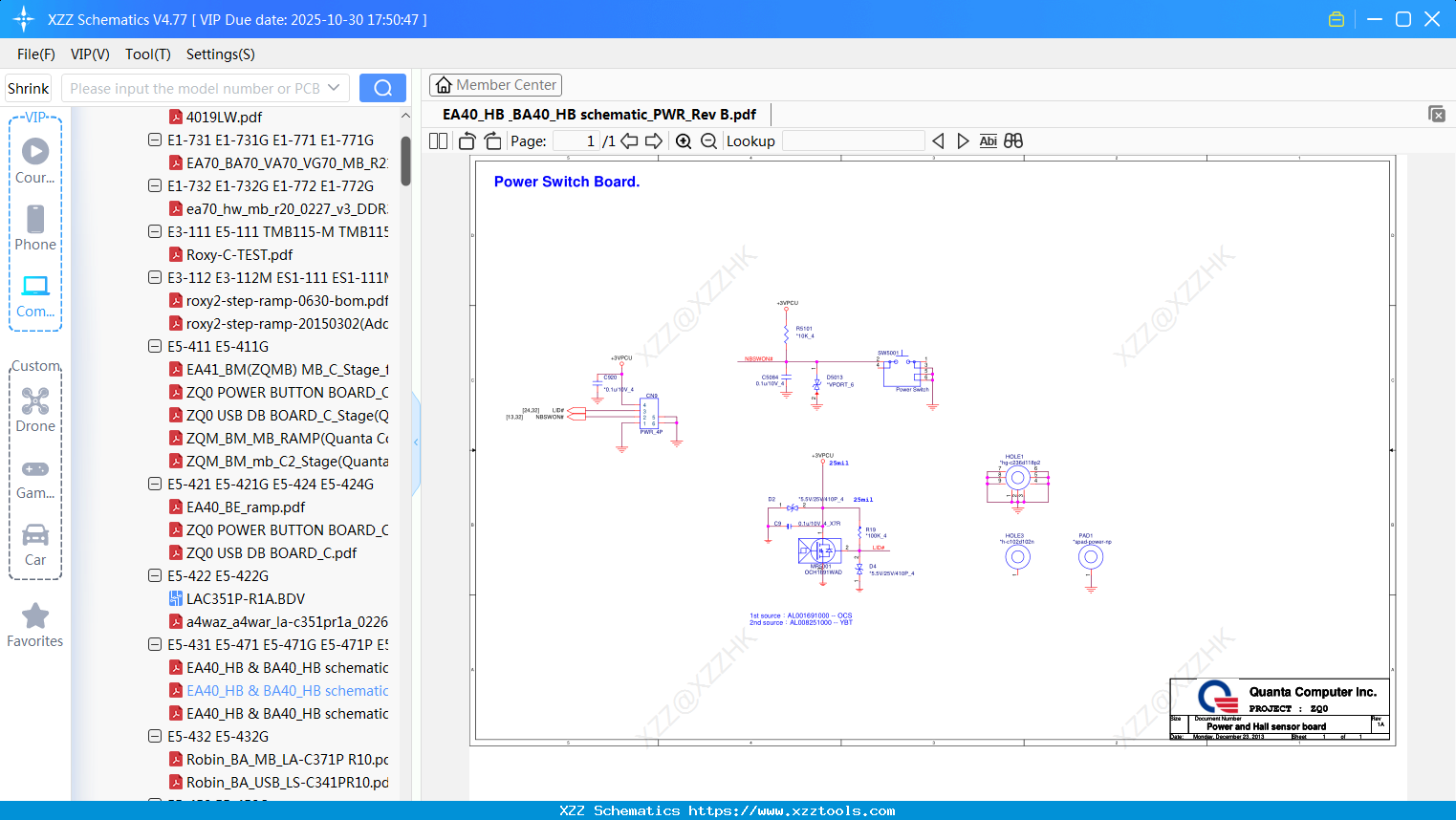 Laptop ACER EA40_HB & BA40_HB Schematic_PWR_Rev B